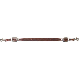 Cashel Diamond Tooled Breastcollar Wither Strap Chestnut